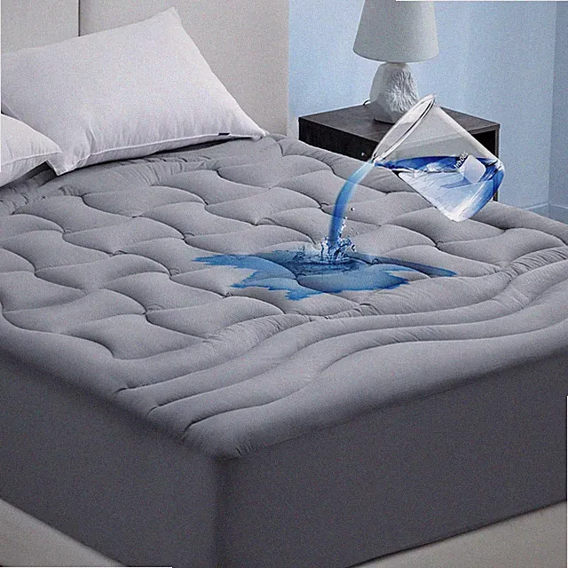 Bedsure Grey Twin XL Mattress Protector Waterproof - Extra Long XL