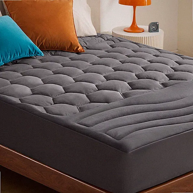 Bedsure King Mattress Pad Deep Pocket Pillow Top Mattress Topper Bedding Quilted
