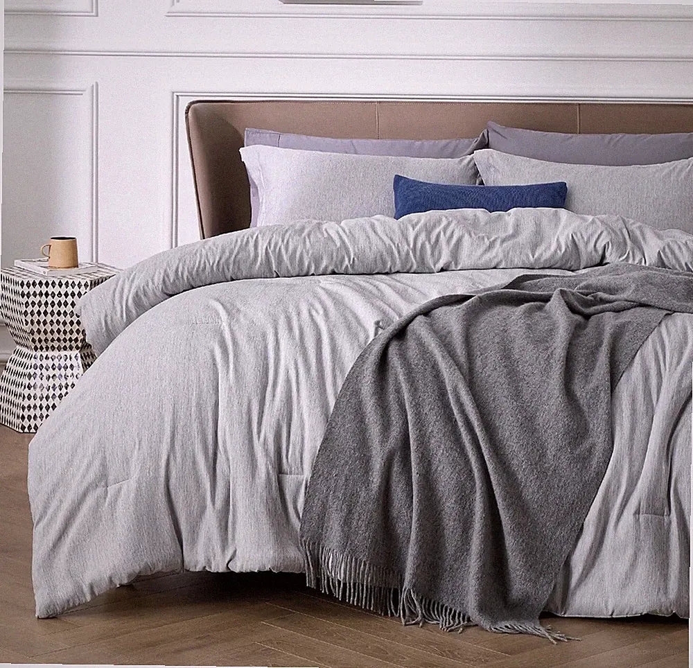 Bedsure Queen Comforter Set - Grey Soft Bedding for All Seasons BRAND NEW IN BOX