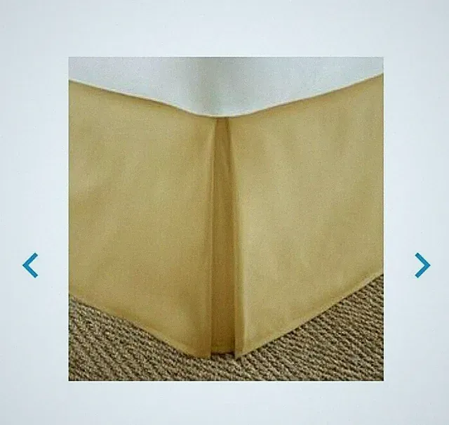 Home Collection Pleaded Bed Skirts