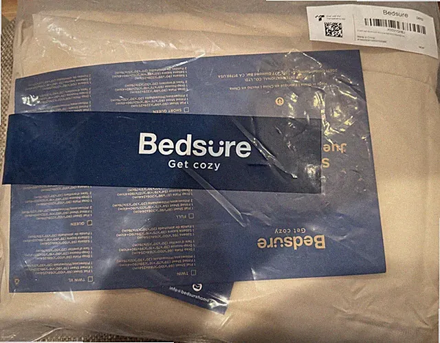 New Bedsure Bamboo Tan Sheet Set Queen Size