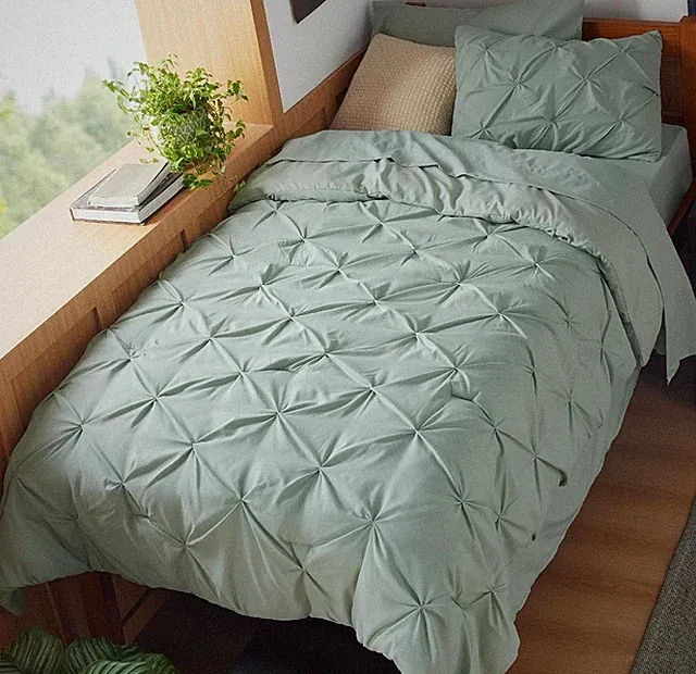 Twin XL Comforter Set - Extra Long 5 Pieces Dorm Bedding Sets